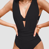 Costume da Bagno Luxe Modellante con Scollatura Profonda a V