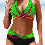 Eva - Colorful and Cheerful Bikini