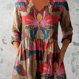 Sarah | Blusa Lunga con Scollatura a V