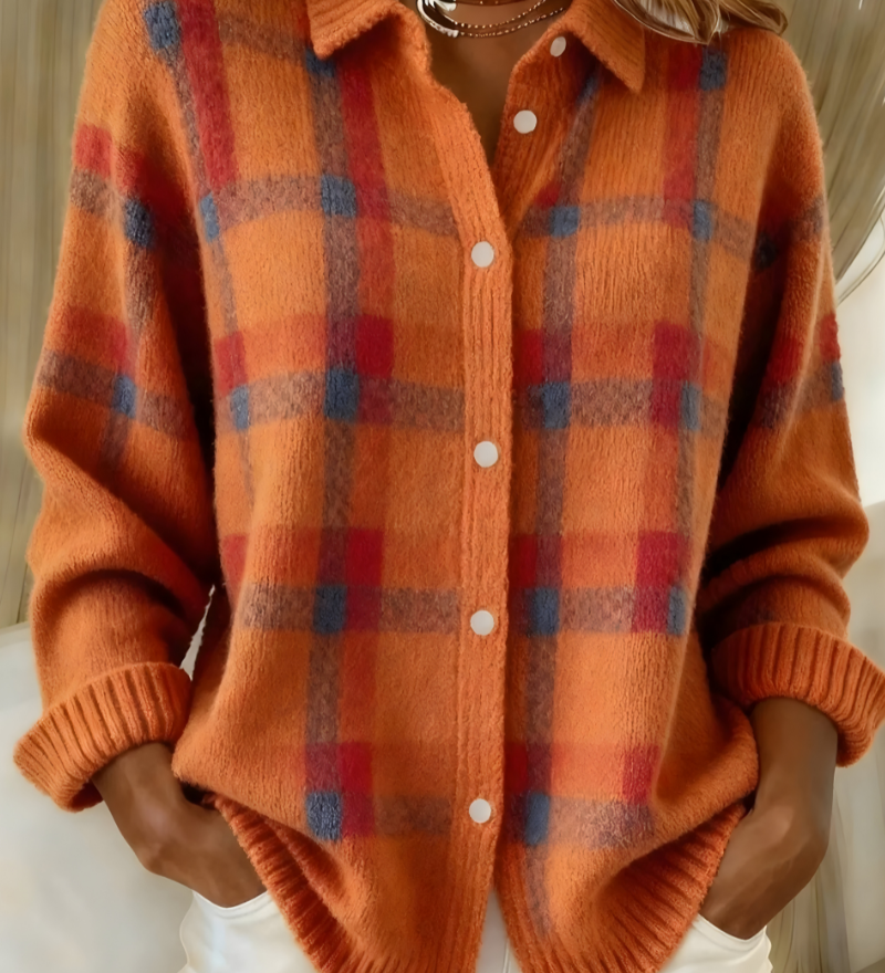 ANNA | Striped Knit Cardigan
