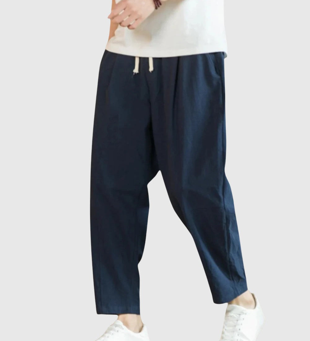 Ctirad | Pantaloni in cotone Roma