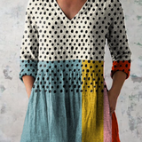 Valerie | Blusa Lunga con Scollatura a V Profonda