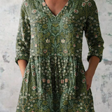 Julie | Blusa Lunga con Scollo a V