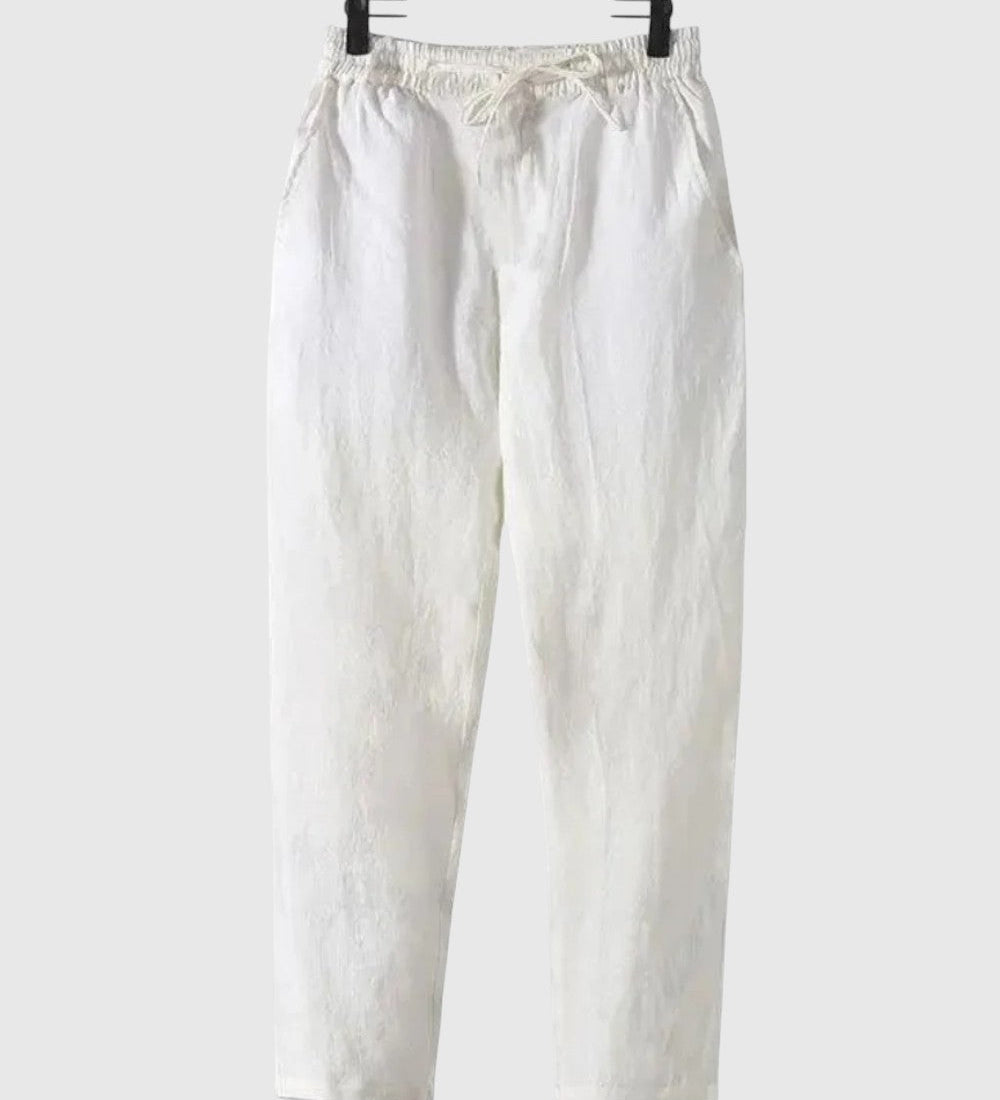 Hanuš | Pantaloni in Lino Palm Springs