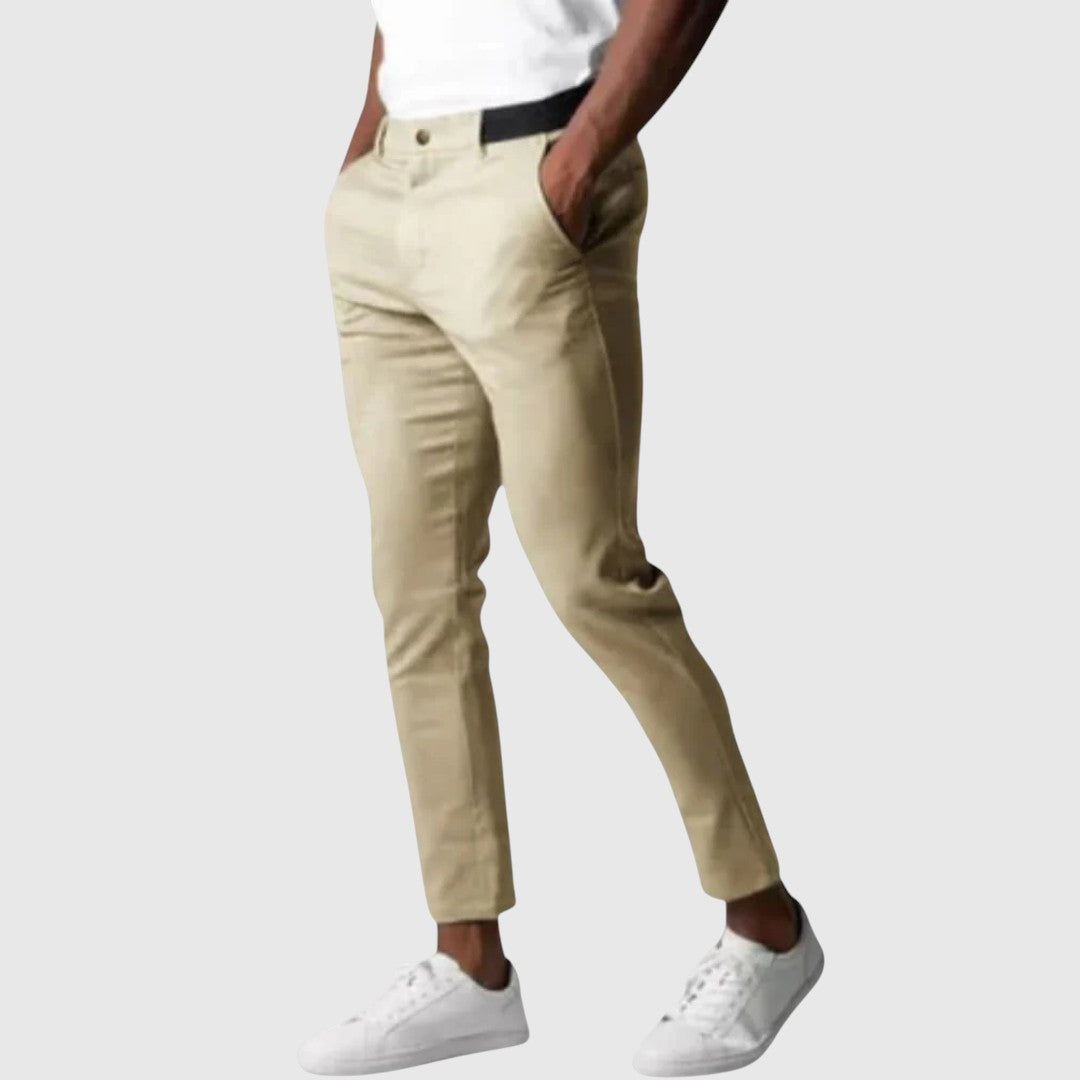 Romanek | Pantaloni Elio Stretch in Cotone