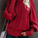 Lory | Casual Long Sleeve Knitted Sweater