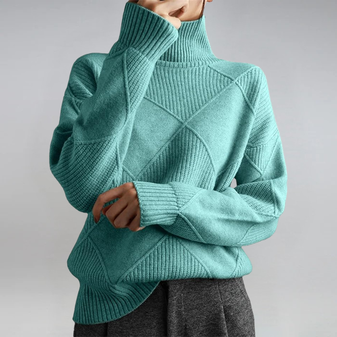 Lauren | Maglione di Lusso con Collo Alto