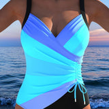 Costume da Bagno Elegante con Motivo Colorato
