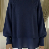 KESTLYN | LAYERED-LOOK SWEATER