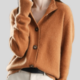 Claire | Retro-Style Cashmere Cardigan