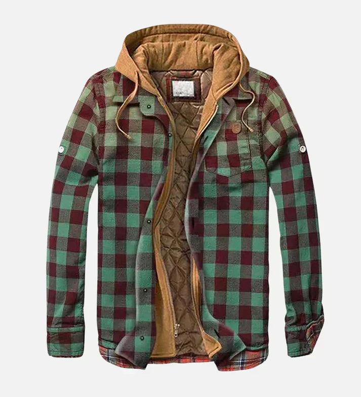 Daniel | Giacca patchwork a quadri urbana