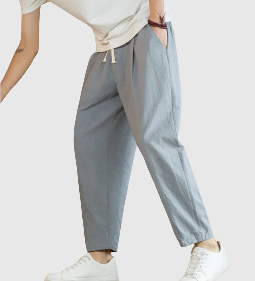 Ctirad | Pantaloni in cotone Roma