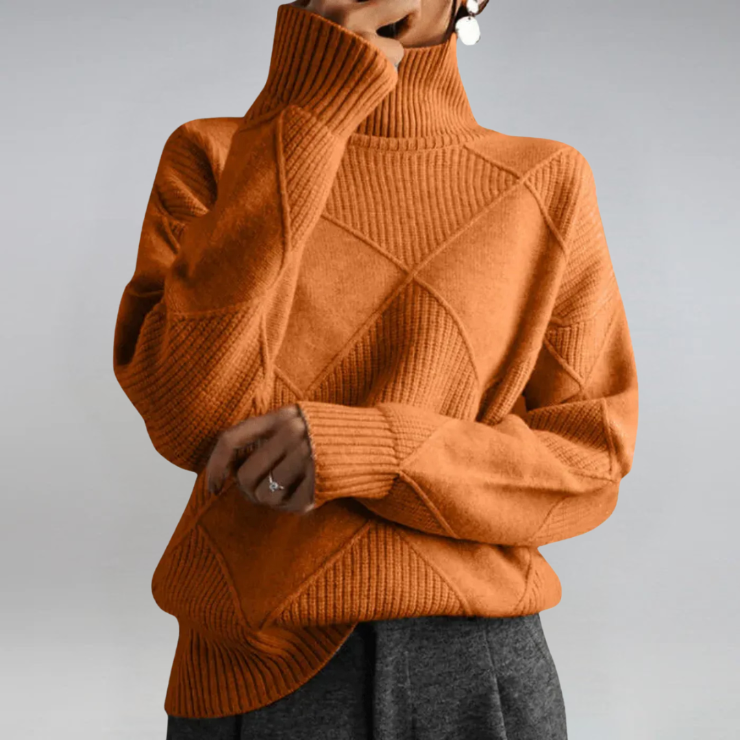 Lauren | Maglione di Lusso con Collo Alto