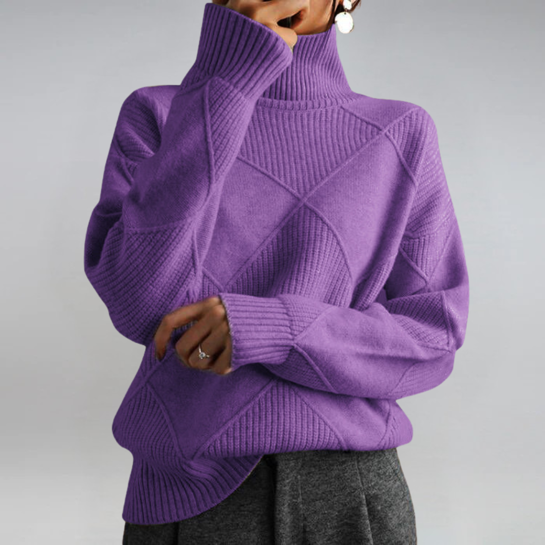 Lauren | Maglione di Lusso con Collo Alto