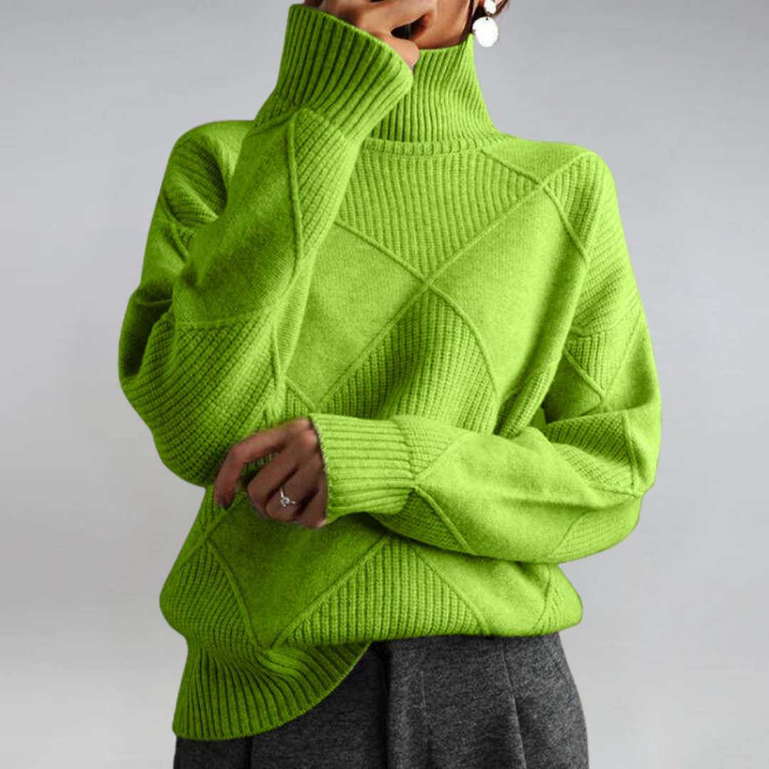Lauren | Maglione di Lusso con Collo Alto