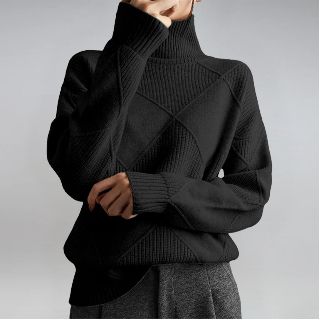 Lauren | Maglione di Lusso con Collo Alto