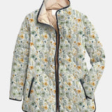Nola | Giacca Trapuntata con Elegante Stampa Floreale