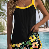 São Paulo | Elegante Set di Tankini a Due Pezzi