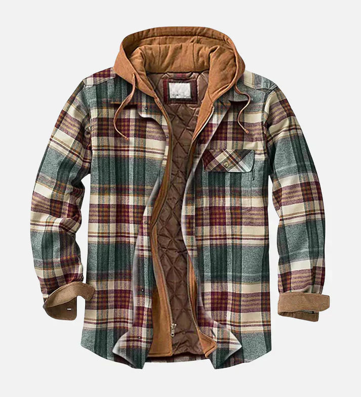 Daniel | Giacca patchwork a quadri urbana