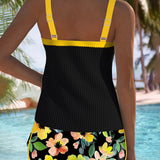 São Paulo | Elegante Set di Tankini a Due Pezzi