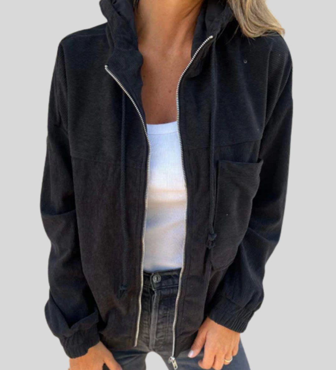 Mabel | Soft Zip-Up Gilet