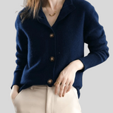 Claire | Retro-Style Cashmere Cardigan