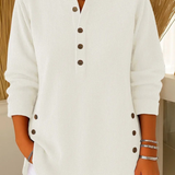 NEVA | Henley Button-Up Tunic