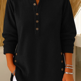 NEVA | Henley Button-Up Tunic