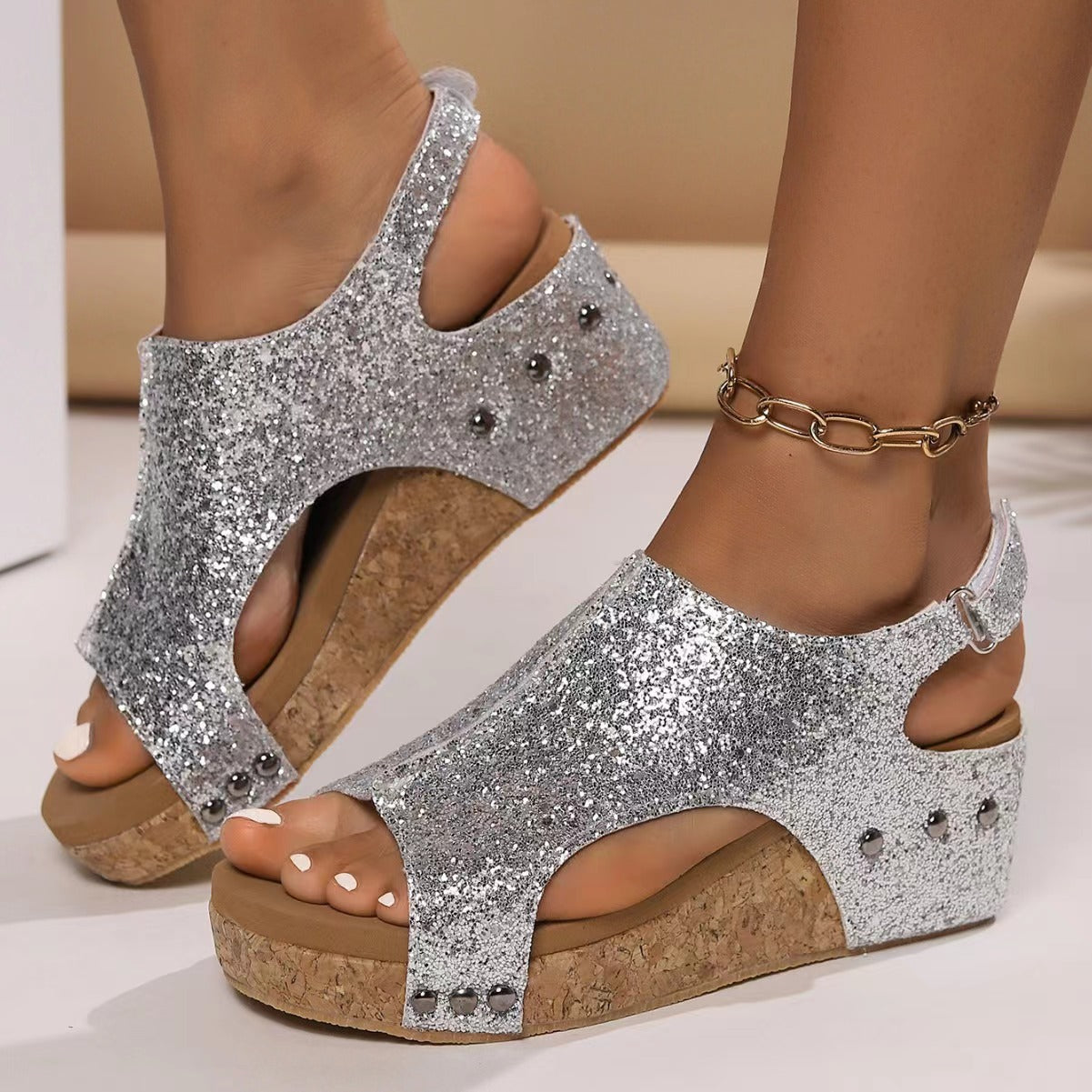 Briellae - Sandali con Zeppa Sophie Milano