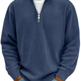Jakub | Maglione a maniche lunghe con mezza zip