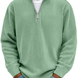 Jakub | Maglione a maniche lunghe con mezza zip