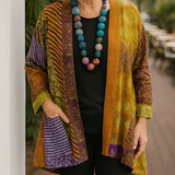 Astrid | Elegant Draped Cardigan