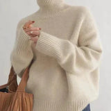 Amaya | Maglione in Cashmere di Lusso con Collo Alto