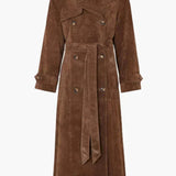 Cordula™ | Elegante trench in pelle