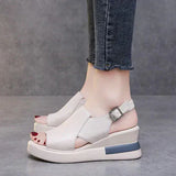 Deloria™ | Sandali Slingback Wedge Ortopedici