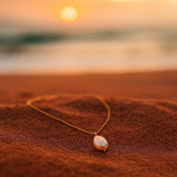 Collana con perla
