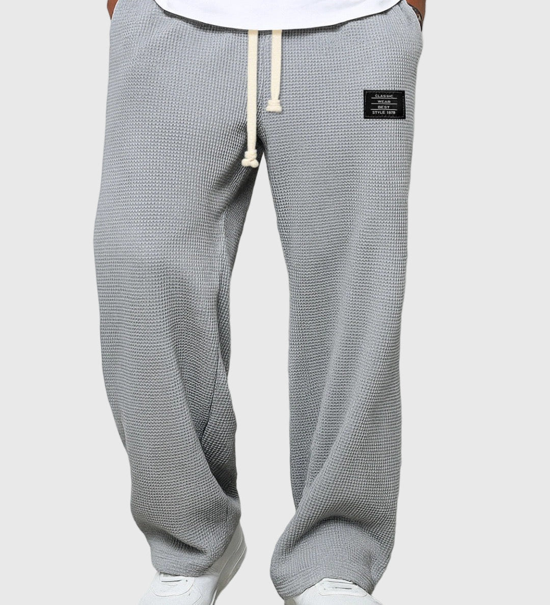 Marek | Pantaloni larghi con vita regolabile