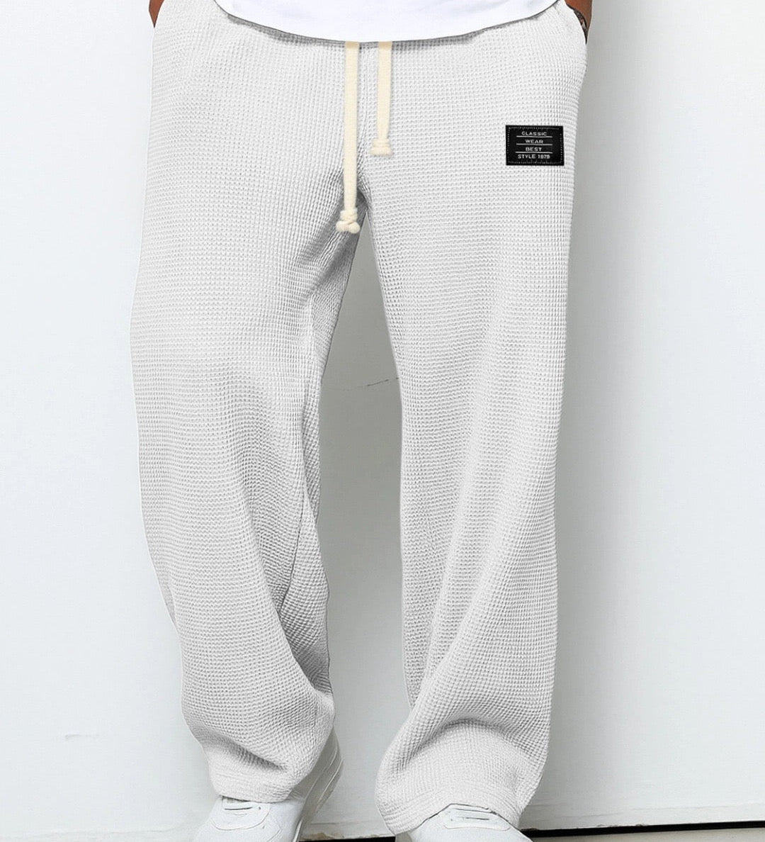 Matěj - Pantaloni da uomo comodi con taglio moderno e ampio
