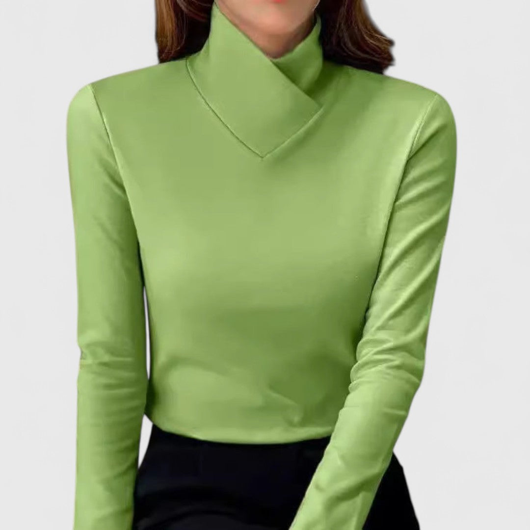 Clair | Elegante Maglione con Collo Alto