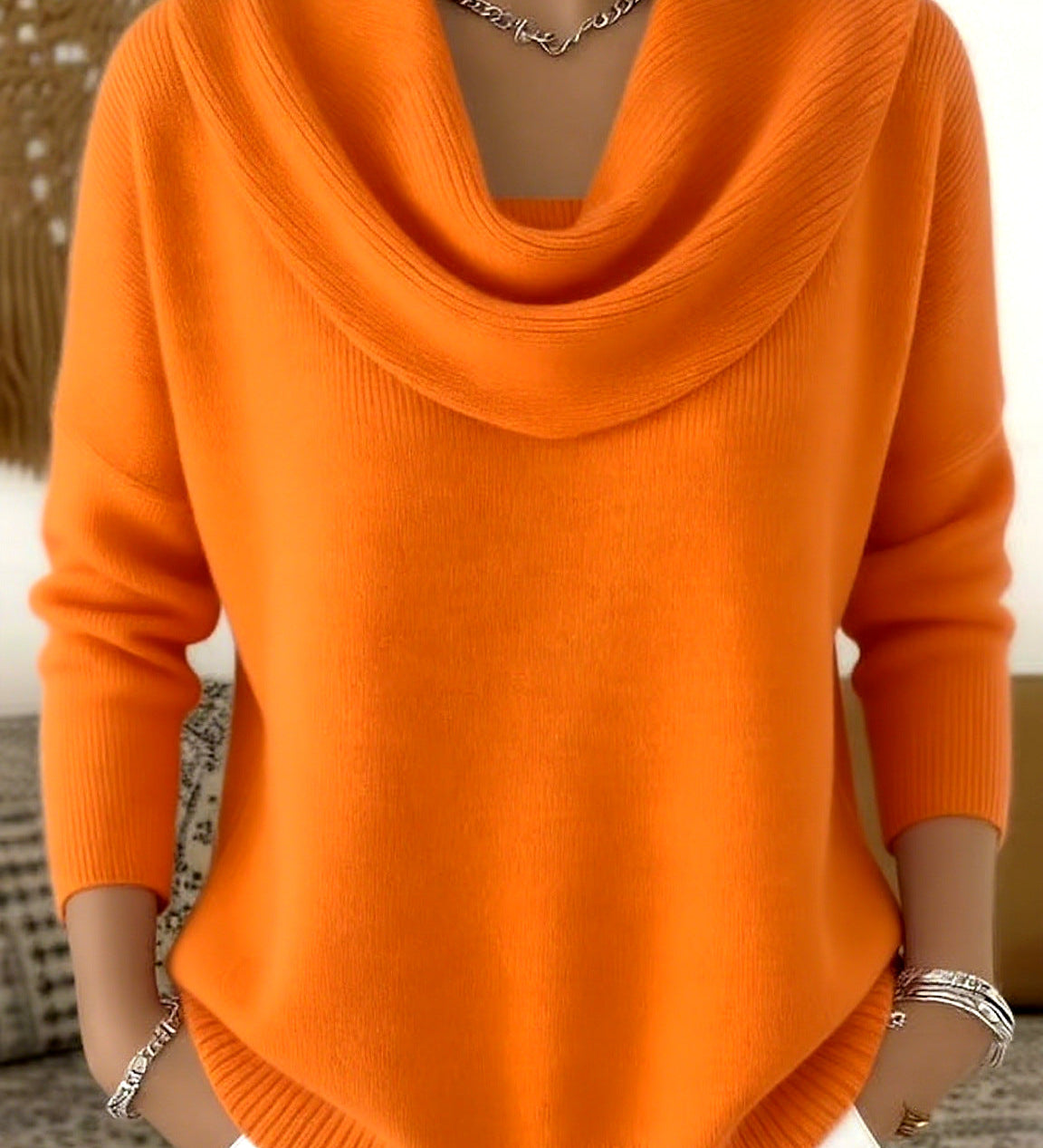 JULIETTE | COWL NECK SWEATER
