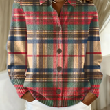 Gloria | Multicolored Checkered Cardigan