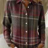 Eleanor | Classic Checkered Cardigan
