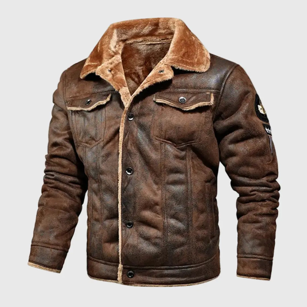 Noxar | Giacca in pelle calda e universale Sophie Milano