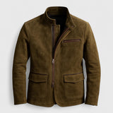 Giacca in Suede Russell
