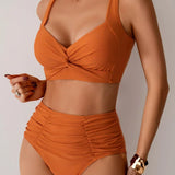 Laluna® | Completo Bikini Estivo con Vita Alta