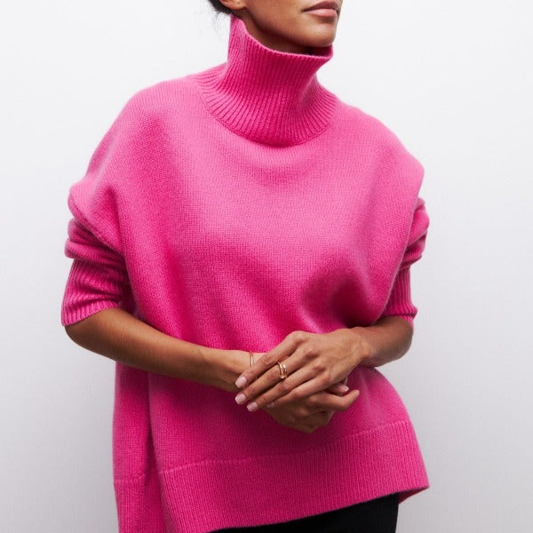 Noa | Maglione Elegante con Collo Alto