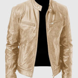 Henry - Giacca in pelle casual per uomo