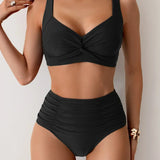 Laluna® | Completo Bikini Estivo con Vita Alta