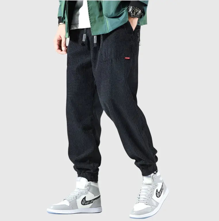 Zbyněk | Pantaloni in velluto a coste Alloro Sophie Milano