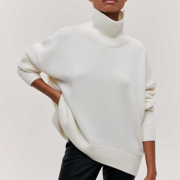 Noa | Maglione Elegante con Collo Alto